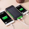 Waterproof Solar Power Bank 10000mah Dual-USB