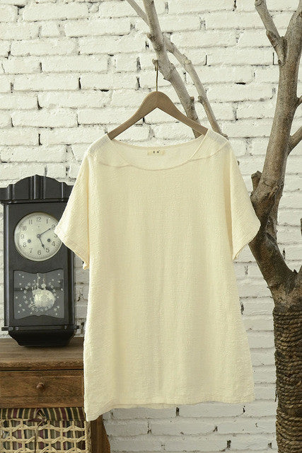 Women's O-Neck Summer Shirt