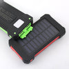 Waterproof Solar Power Bank 10000mah Dual-USB