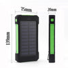 Waterproof Solar Power Bank 10000mah Dual-USB